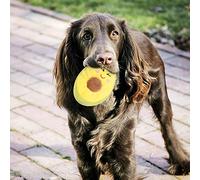 Yctze Juego de 8 Juguetes Interactivos de Peluche para Perros - Cachorros de la Serie Chew Sound Fruit, Alivio del Estrés y Apoyo a la Soledad - Material de Felpa Seguro No Tóxico - Ideal para