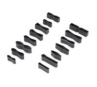 Yctze Juego de Cortadores Perforadores Huecos de 15 Piezas - Juego de Perforadores Huecos de Acero con Alto Contenido de Carbono para Cuero, Tela, Arcilla y Más - Varios Tamaños Necesidades de Corte