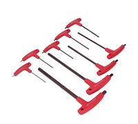 Yctze Juego de Llaves Hexagonales de 9 Piezas con Ergonómico de TPR y Acero para Fácil Reparación y Montaje del Vehículo