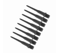 Yctze Juego de Repuesto de Puntas Blandas de Aguja con Puntos de Plástico de 100 Piezas para Puntos de Plástico Electrónicos de Tamaño de Rosca de 4,5 Mm, Puntas de Aguja, Reemplazo de Suaves, (BLACK)