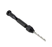 Yctze Juego de Taladros Manuales con Puntas, Herramienta de Perforación Manual de Madera y Plástico para Manualidades, Capacidad de Portabrocas de 0,3mm a 3,4mm (Combinación 6: Broca manual