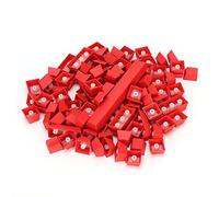 Yctze Juego de Teclas Coloridas de 108 T, Tecla de Diseño ómico de Aceite para Teclado Hanical, Tecla de Vídeo Negra G (Rojo)