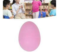 Yctze Juguete Musical de Plástico para Huevos para Niños, Instrumento de Ritmo Portátil y de Educación Temprana, para el Hogar y Viajes, Amarillo (Pink)