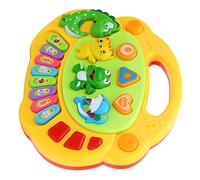 Yctze Juguete Musical para bebé con Patrón de Animales de Dibujos Animados Lindo, Juguete Musical Educativo para Niños Pequeños con Sonidos Ligeros de Animales de Granja, de Aprendizaje para Niños,