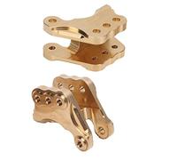 Yctze Kit de Actualización de Montaje de Eje Delantero de Latón de, 2 uds., con Tornillos para Coche Axial RBX10 Ryft 4WD /10 RC