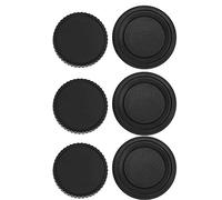 Yctze Kit de Cubierta de Lente para Prevenir el Polvo Tapa Trasera Portátil Proteger del Polvo CCD CMOS Hecho de Plástico Duro de Calidad para Cámara con Montura MD con Tamaño Pequeño