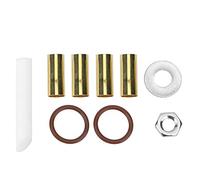 Yctze Kit de Inserción de Eje de Extremo de Leva Doble Inserto de Eje de Balancín Inserto de de Balancín Buje de de 9 Piezas Herramienta de Centrado de Metal para