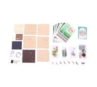 Yctze Kit de Modelo de Cabaña de Dinosaurio de Madera 3D, Cabaña en Miniatura con Luces LED, Pequeña Casa Iluminada, Pequeña Iluminada con Caja de Música para Adultos