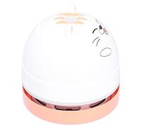 Yctze Lindo Diseño de Animales Mini Aspiradora USB - Cattador de Polvo de Escritorio para Niños, Coleccionista de Polvo de Mano con Fuerte Poder de Succión y Diseño Portátil Ergonómico (Gato)