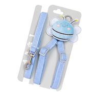 Yctze Lindo Juego de Correa Decorativa para, Arnés y Correa para Mascotas, Suave y Transpirable, para Perros Gatos, Diseño Cómodo Liviano con Hebilla de Bloqueo Elástica (1,0 CM)