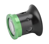 Yctze Lupa de Ojo para Joyeros Portátil, Ligera y Profesional, 10 Aumentos, Lupa con Lente de Zafiro para Inspección de Joyas, Reparación de Relojes, Construcción de Aleación de Aluminio