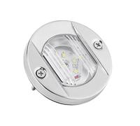 Yctze luz marina LED para popa de barco, luz de navegación de popa de anclaje impermeable de 12 V, acero inoxidable blanco para luz de popa de barco, lámpara led de 12 v, luz de pared impermeable, luc