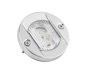 Yctze luz marina LED para popa de barco, luz de navegación de popa de anclaje impermeable de 12 V, acero inoxidable blanco para luz de popa de barco, lámpara led de 12 v, luz de pared impermeable, luc
