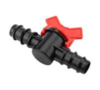 Yctze Manguera de 1/4" Válvula de Púas Acuario de Peces Válvula de Control de Agua Tubo de Manguera Conector de Tubería Riego por Goteo y Acuarios - Industrial y Científico/Hidráulica, Neumática