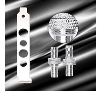 Yctze Manguera de Conector de Ajuste de Rosca G1/4 para de Refrigeración por Agua de Computadora - Opciones de Tamaño de 9 Mm / 11 Mm (Diámetro interior 11)