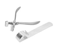 Yctze Máquina de Dobladillo Manual de Alicates para Pulseras de Acero Inoxidable - Herramienta de Apalancamiento de Potencia de Curvatura Ajustable para Joyas de Bricolaje