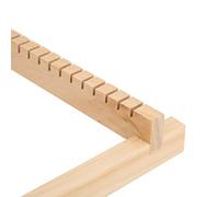 Yctze Máquina de Tejer Tradicional, Máquina de Tejer Hecha a Mano de Madera, de Mano de Obra Fina con Diseño Duradero, para Principiantes, Aprender a y Hacer Pañuelos