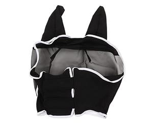 Yctze Máscara de Malla contra Moscas de Caballo con Orejas: Protección UV Elástica, Diseño Desmontable y Transpirable para una Cómoda Defensa contra Insectos (#4)