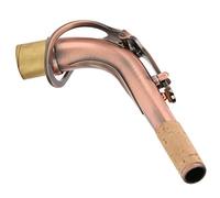 Yctze Mástil de Saxofón de Latón para Saxofón Alto, Accesorio de Tubo Curvado de 2,45 Cm para Mejorar el Rendimiento y la Entonación (Antigüedad)
