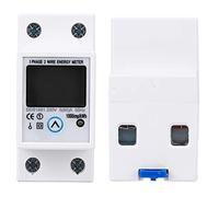 Yctze Medidor de Energía Monofásico DDS1891 Medición de Consumo de Energía Compacta Montada en Riel con Resistencia