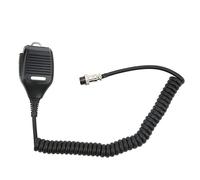 Yctze Micrófono de Radio de Mano Radio Bidireccional Altavoz de Mano Voz Clara 8 Pines Sensible Ajuste Flexible para TS 480SAT TS 590S TS 990S