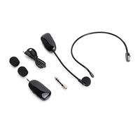 Yctze Micrófono, Micrófono inalámbrico para Usar en la Cabeza, Micrófono de Diadema Profesional, Auricular con micrófono inalámbrico más Compatible, para enseñanza, Guías, Ventas, presentaciones