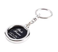 Yctze Mini Llavero con Marco de Fotos con Inserción de Aleación, Llavero con Foto de Metal Creativo para Recuerdos Personalizados