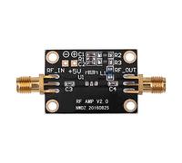 Yctze Módulo Amplificador de bajo Ruido para Radioaficionado RTL SDR LNA, Banda Ancha 0.01-4GHZ 21DB, Módulo SMA, Amplificador de Onda Corta, Amplificador RF, Amplificador de