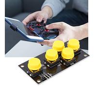 Yctze Módulo de 5 Placas 2 Piezas Placa de Desarrollo de Teclado Teclado AD Simular Módulo de Cinco Teclas Tablero de de Teclas Videojuegos/PC/Accesorios/para Juegos