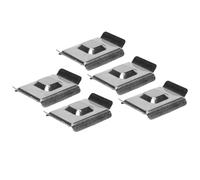 Yctze Molde Base de Caja de Inclusión de Muestras de Acero Inoxidable, Casete de Procesamiento de Inclusión de Tejidos de 5 Piezas, Molde de Estructura Duradera, Ideal para Almacenamiento y