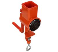 Yctze Molinillo de Grano Manual, Molino de Nueces Trituradora de Semillas Aleación de Aluminio y Manivela de Plástico Ajustable con Largo, para Maíz, Trigo, Avena, café