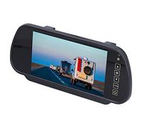 Yctze Monitor de Visión Trasera de 7 Pulgadas con Pantalla LCD a Color, de Estacionamiento de Marcha Atrás para Automóvil, Entrada de Video Dual, Control Remoto y Fácil Instalación,