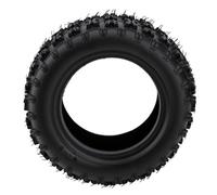Yctze Neumático sin Cámara 11x3.5-6 4.10/3.50-6 Neumático de Goma Go Kart 4 Capas Agarre de Hombro con Banda de Rodadura Todoterreno con Ajuste de Rueda Delantera Trasera para ATV Quad