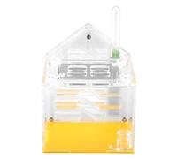 Yctze Nido de Hormigas Acrílico Villa Formicarium - Casa de Granja de Hormigas para Alimentación y Educación de, 10x10x7,8 Cm