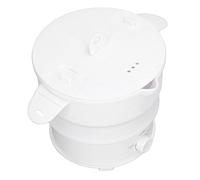 Yctze Olla Caliente Eléctrica, Mini Olla de Viaje Plegable Portátil Liviana para Acampar, Oficina, Hotel, Uso Doméstico, Sopa de Gachas de Fideos 800W 1.2L (Enchufe UE 220V)