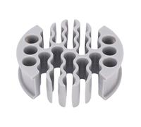 Yctze Organizador de Cables de Red, Herramienta de Gestión de Cables de 30 Orificios con Bordes Brillantes, Ideal para Cat 55E, 6 Blindados (Cable CAT5)