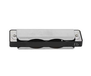 Yctze Órgano de la Boca de 0 Hoyo de Blues en la Tecla EB - Professional & Beginner Iendly With ABS Design (BLACK)