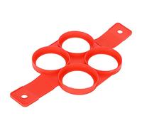 Yctze Pancake de Huevo Antiadherente de Silicona para Cocina de Bricolaje, Fabricante de Panqueques Seguros para Lavavajillas, Cocine hasta 4 a la Vez (Redondo)