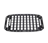 Yctze Panel Molle para Cama Lateral, de Panel de Camión de Aluminio de 21 X 10,7 Pulgadas para Riel L, Organizador de Almacenamiento de Carga para Automóviles, SUV, Camionetas, Furgonetas, Vehículos