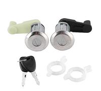 Yctze par de kit de cilindro de cerradura de puerta con llave 7701468981 Reemplazo para Megane I Scenic I Clio II Thalia for lock cliocerradura clio 2 año 1998 cerradura para clio 2 fase 1cerradura de