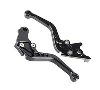 Yctze para bremshebel msx125 Palanca de freno corta de embrague de motocicleta par de manija de aleación de aluminio manija de palanca de freno de embrague para Grom MSX125 negro 2013 2018