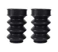 Yctze para Fuelles de suspencion motas sporster Fuelle Horquilla Botas de Gators de Las Polainas de la Cubierta de la Horquilla de Goma de 39 mm para F