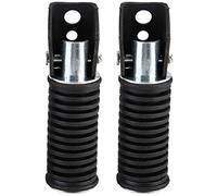 Yctze para fussraste posapies para Motocicleta Par de reposapiés de Pedal de Pasajero Trasero de Motocicleta para GN125 / QJ25 / GS125 / GT125-5reposapiés de Moto para