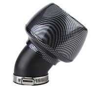 Yctze para guardabarros universal dirt bike filtro de aire moto 50mm Filtro de Aire para Motocicleta Accesorio Limpiador Universal de Filtro de Aire de Motocicleta de Fibra de Carbono para Motocicle