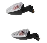 Yctze para intermitentes homologados street triple intermitentes rs4 50 1 par de luces indicadoras de de la motocicleta, luz intermitente indicadora de luz intermitente(Blanco n