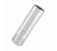 Yctze para llave bujias 14mm llave bujias estrella 14 mm Bujía de encendido, acero inoxidable, 14 mm, pared delgada magnética, bujía, desmontador de llave de cubo, desarmado