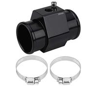 Yctze para manguito radiador adaptador sensor temperatura 38mm Tubo de unión de temperatura del agua, adaptador de medidor de sensor de manguera de temperatura de agua de temperatura universal del a