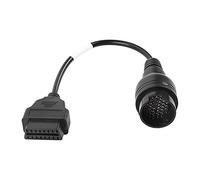 Yctze para obd2 38 pin iveco para cable de diagnóstico para iveco año 1990-2000 Cable adaptador OBD2, cable de diagnóstico de conector adaptador ABS de 38 pines a 16 pines para camión Iveco