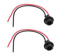Yctze para portalampada t10 portalampada t10 Soporte para portalámparas 2pcs, T10 W5W 168194 Conector para portalámparas de extensión de bombilla de goma para coche Conector de conector suave