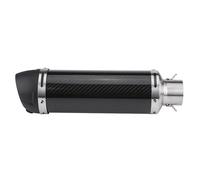 Yctze para tubo de escape cbf 600 escape moto homologado Universal Tubo de Silenciador de Escape de Fiibra de Carbono para 38 mm a 51 mm de Diámetro
